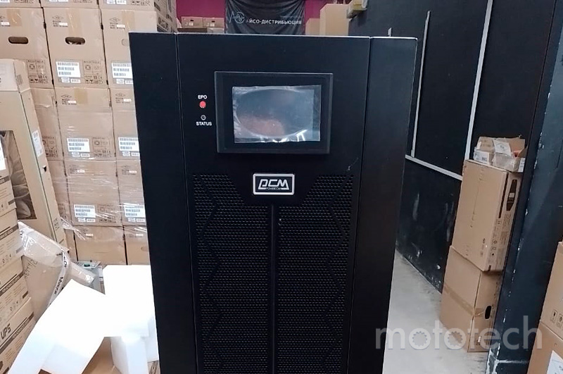 Первый этап поставки ИПБ Powercom VGD-II-10K33-B для сети автозаправочных станций в г. Пенза