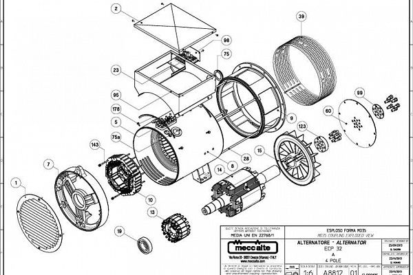 Mecc Alte ECP32-4L/4 A