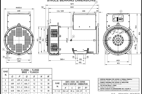 Mecc Alte ECO38-1L/4 C