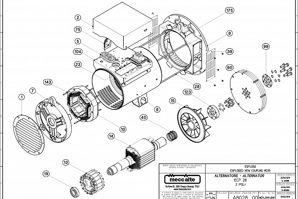 Mecc Alte ECP28-M/2 A