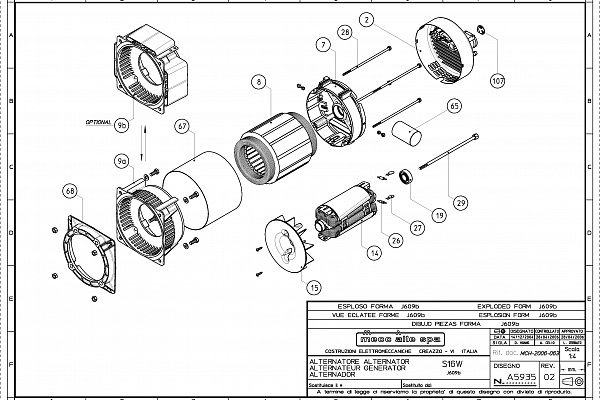 Mecc Alte S16W-150