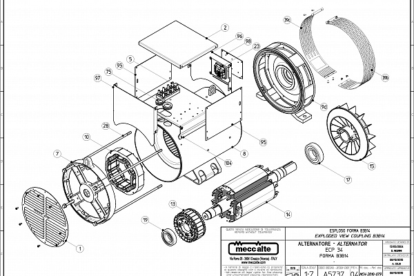 Mecc Alte ECP34-2L/4 A