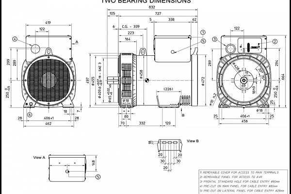 Mecc Alte ECP34-1M/4 C